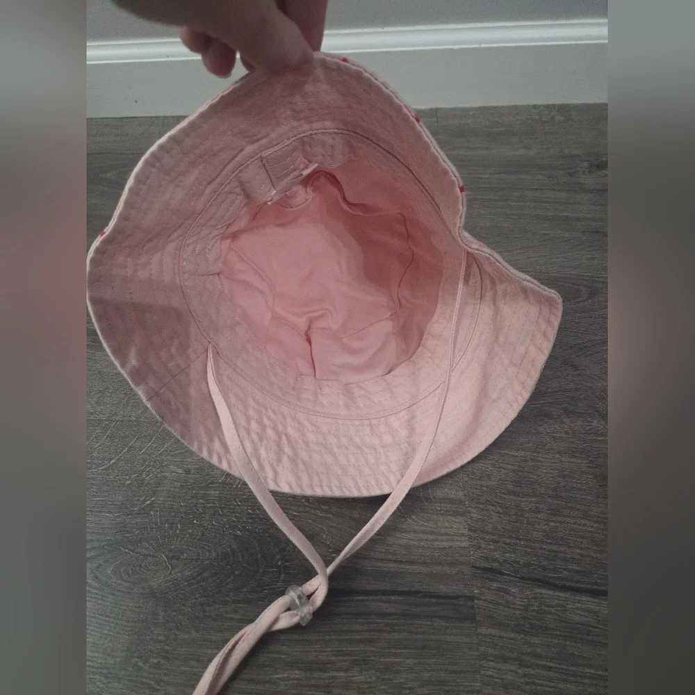 LC Lauren Conrad 100% Cotton Floral Bucket Sun Hat - Youth